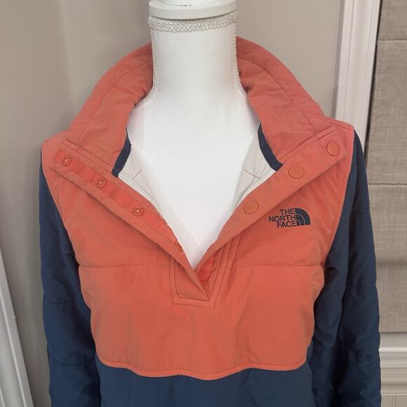 The North Face Mountain Sweatshirt Pullover, Spiced Coral Multi, womens sz M - Picture 11 of 12
